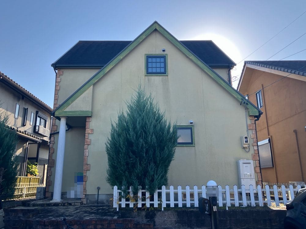 伊賀市の外壁塗装、屋根塗装をリペイント匠が施工した写真