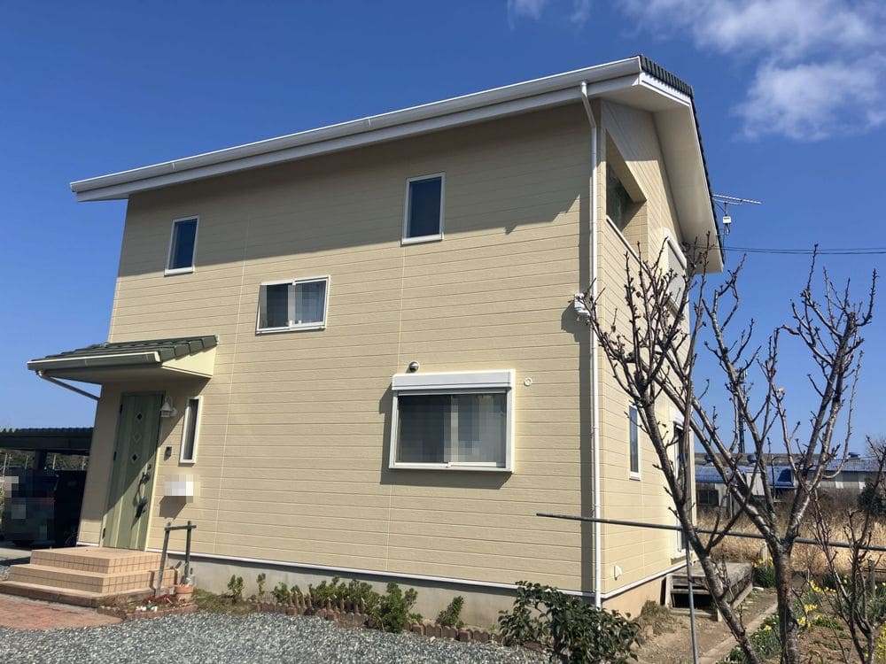 K様(伊勢市)外壁‗施工後2 伊勢市で外壁塗装と防水工事をリペイント匠が施工した写真