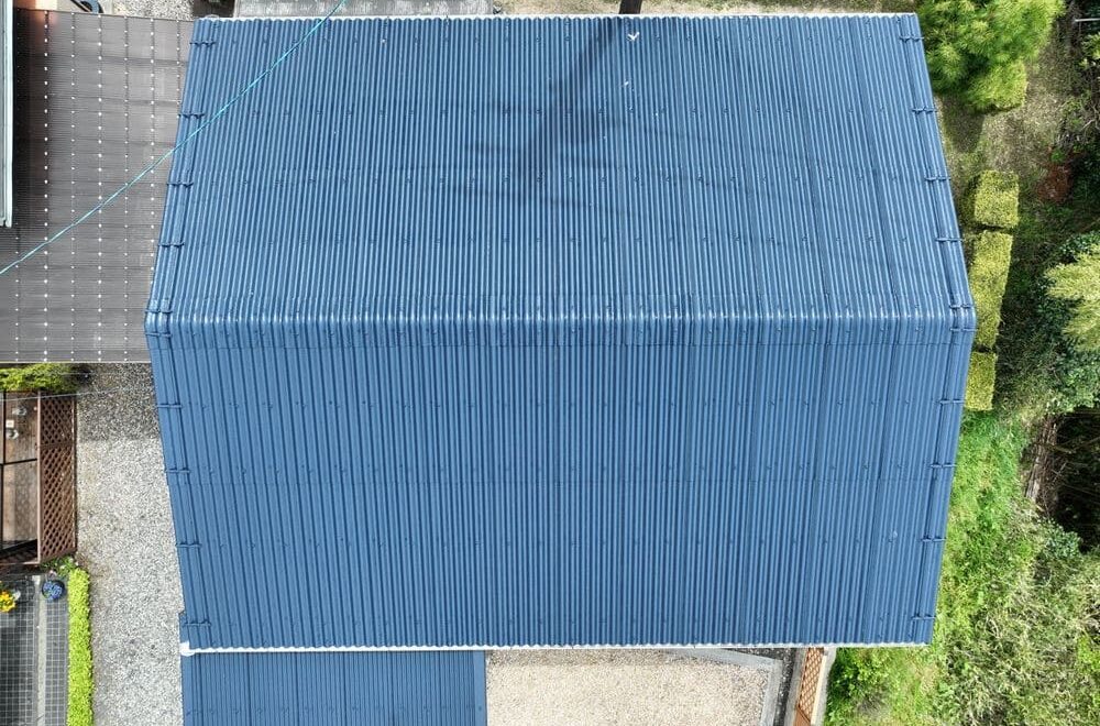 亀山市で屋根塗装をリペイント匠が施工した写真