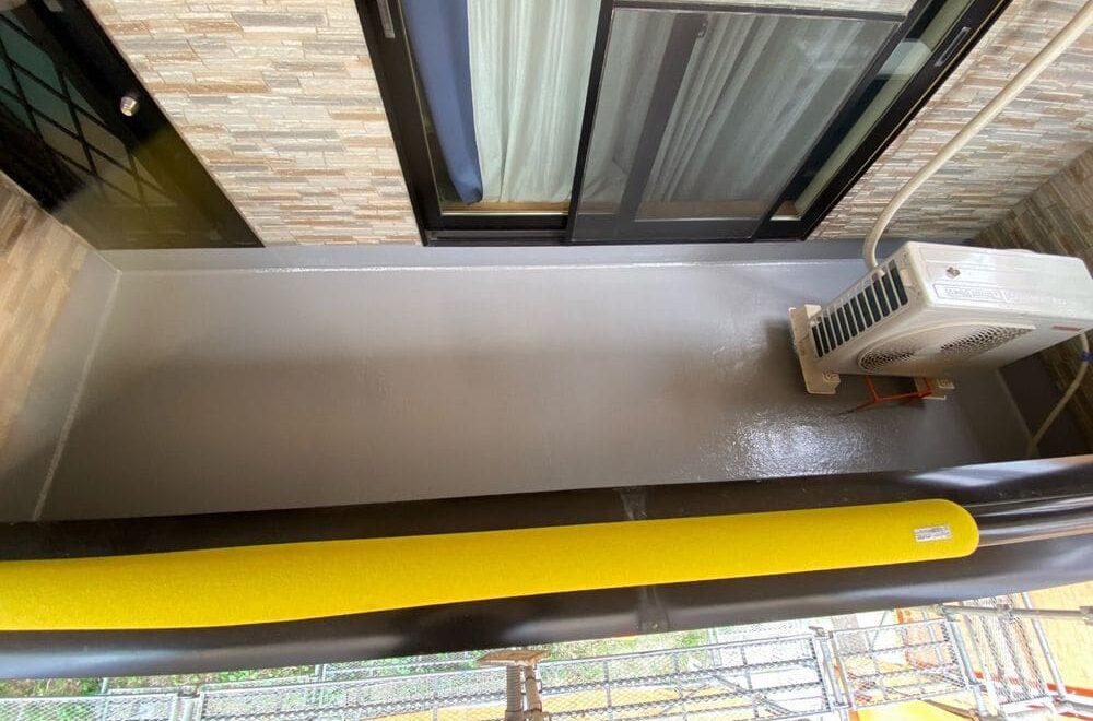 鈴鹿市の外壁塗装、防水工事をリペイント匠が施工した写真