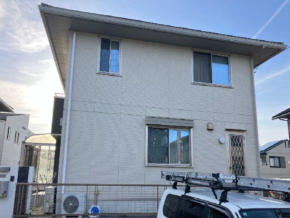 津市の外壁塗装、防水工事をリペイント匠が施工した写真