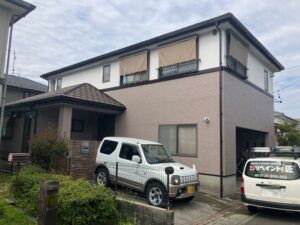 鈴鹿市の外壁塗装をリペイント匠が施工した写真