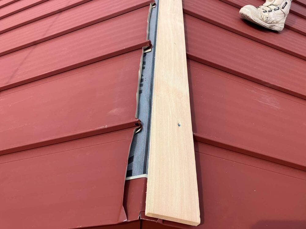 津市の屋根工事をリペイント匠が施工した写真