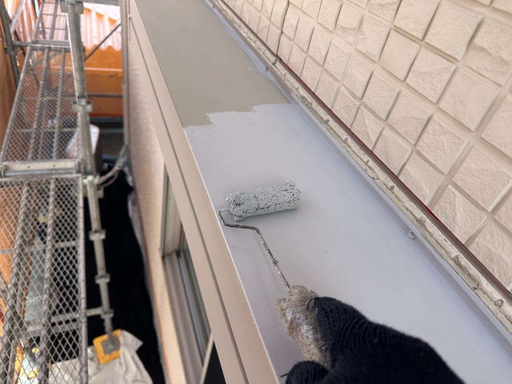 津市の外壁塗装、防水工事をリペイント匠が施工した写真