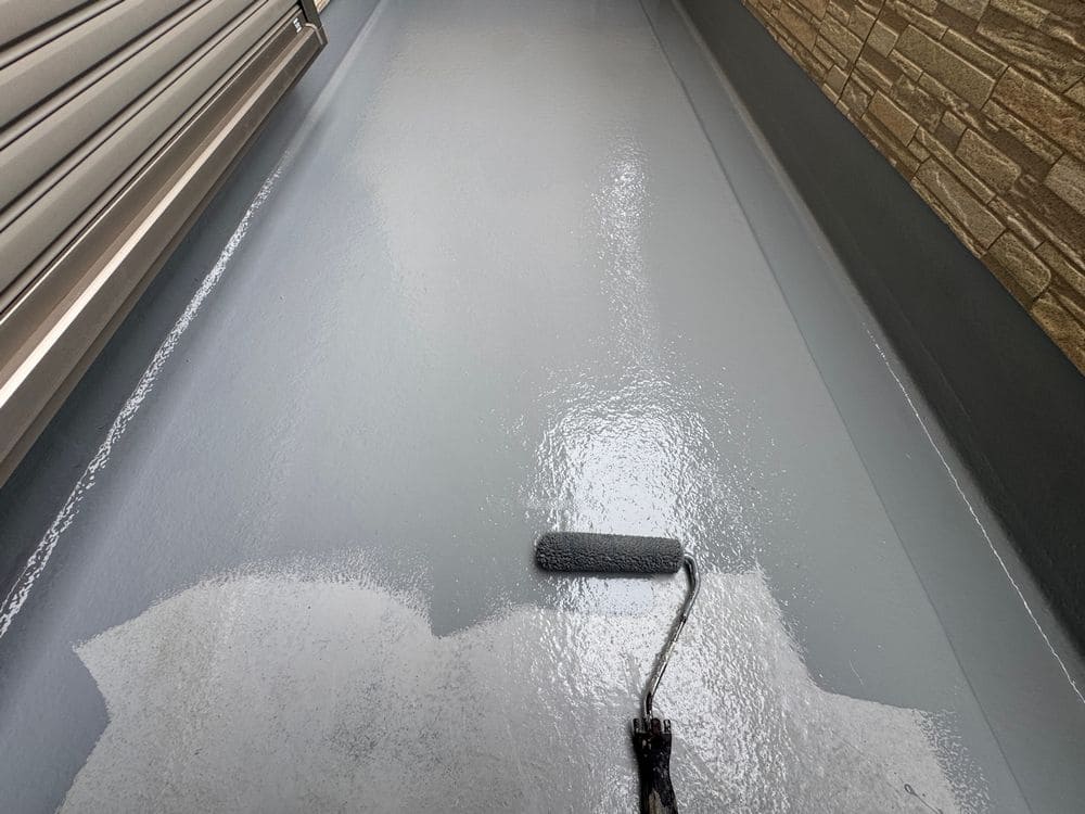 いなべ市の防水工事をリペイント匠が施工した写真