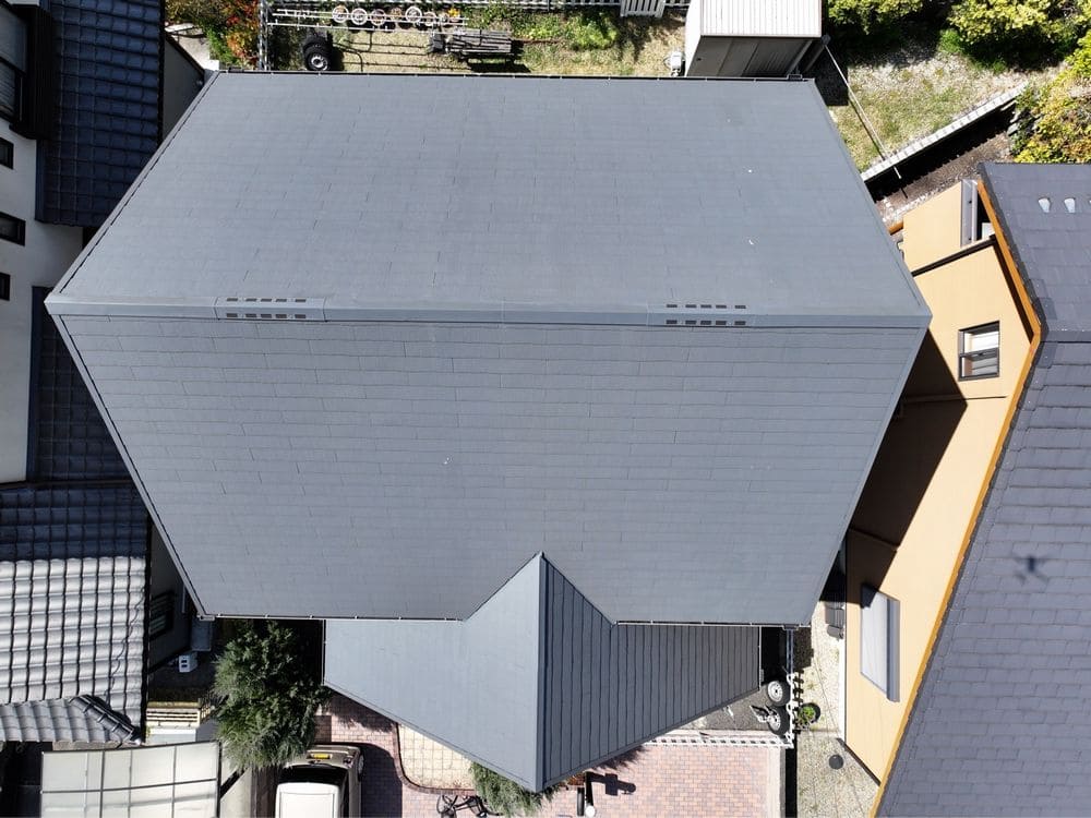 伊賀市の外壁塗装、屋根塗装をリペイント匠が施工した写真