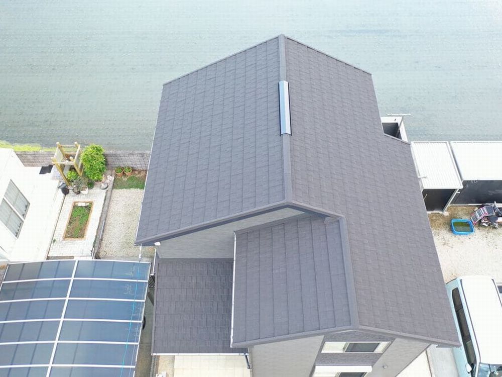 松阪市で外壁塗装と屋根工事をリペイント匠が施工した写真