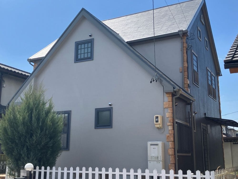 伊賀市の外壁塗装、屋根塗装をリペイント匠が施工した写真
