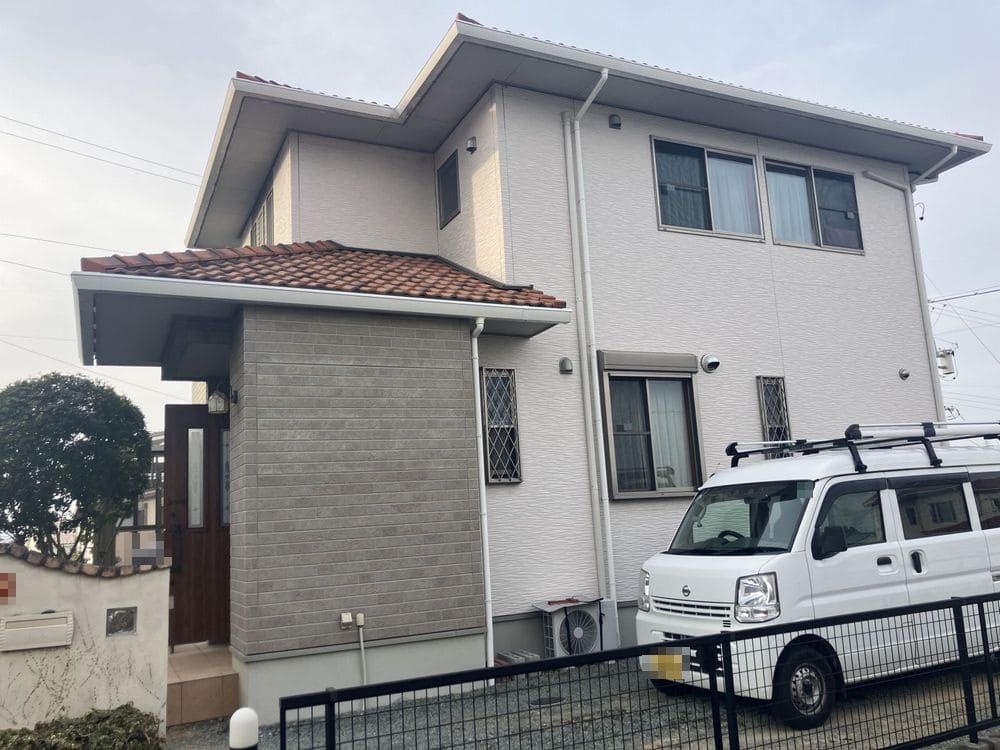 津市の外壁塗装をリペイント匠が施工した写真