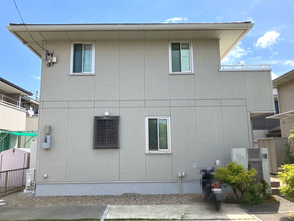 K様(伊勢市)外壁‗施工前2 伊勢市の外壁塗装をリペイント匠が施工した写真