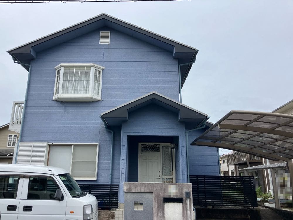 T様(津)施工前_外壁全体 (2) 津市の外壁塗装、屋根工事をリペイント匠が施工した写真