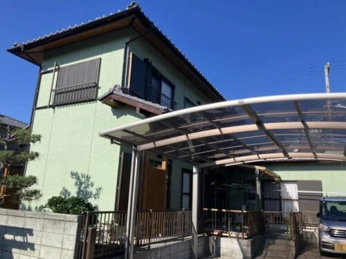 津市Y様施工後 津市の外壁塗装をリペイント匠が施工した写真