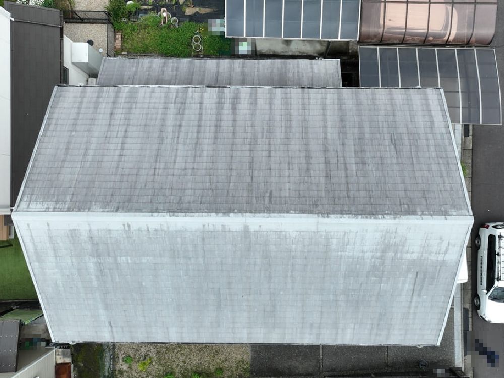 T様(津)施工前_屋根全体 津市の外壁塗装、屋根工事をリペイント匠が施工した写真