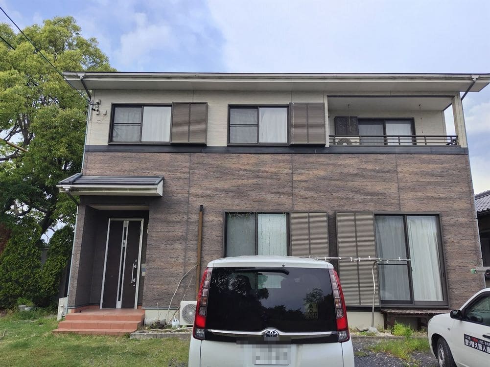 鈴鹿市の外壁塗装、屋根塗装、防水工事をリペイント匠が施工した写真