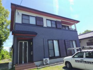 鈴鹿市の外壁塗装、屋根塗装、防水工事をリペイント匠が施工した写真