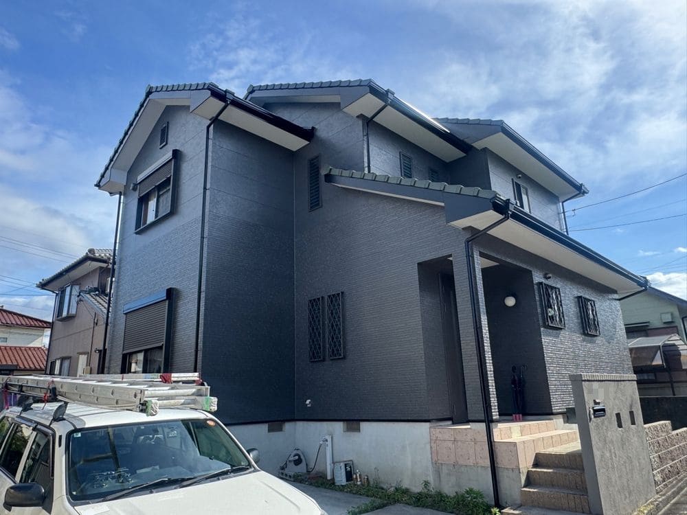 四日市市_U様_外壁全体②(施工後) 四日市市の外壁塗装をリペイント匠が施工した写真