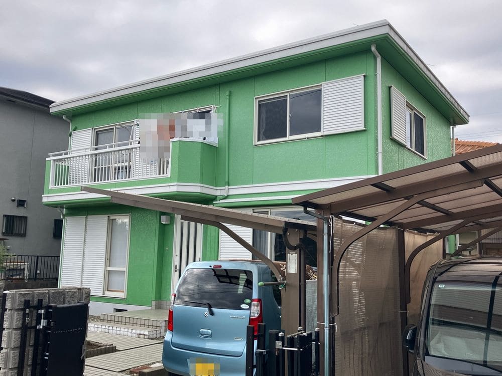名張市の外壁塗装、屋根塗装をリペイント匠が施工した写真