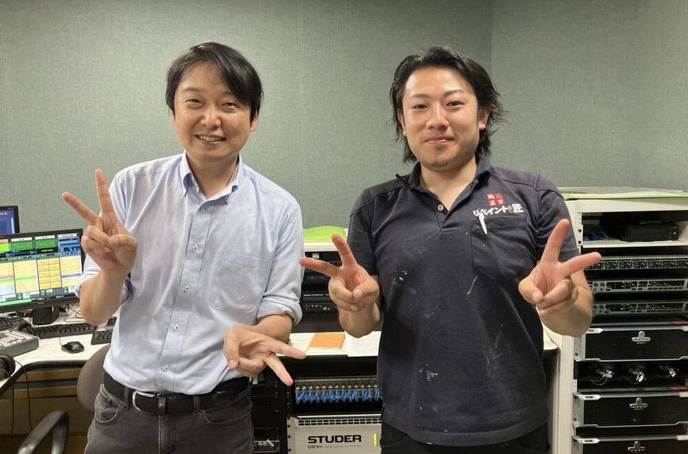 FM三重 つなカン【塗装工事中の防犯対策】