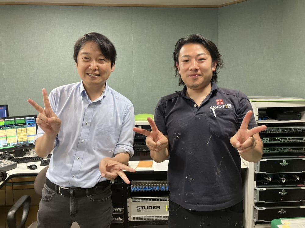 つなカン FM三重 つなカン【塗装工事中の防犯対策】