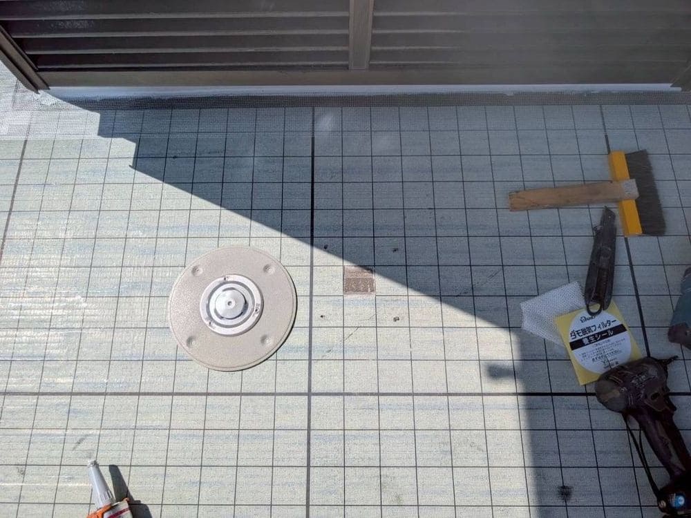 四日市市_K_防水(脱気筒設置) 四日市市の防水工事をリペイント匠が施工した写真