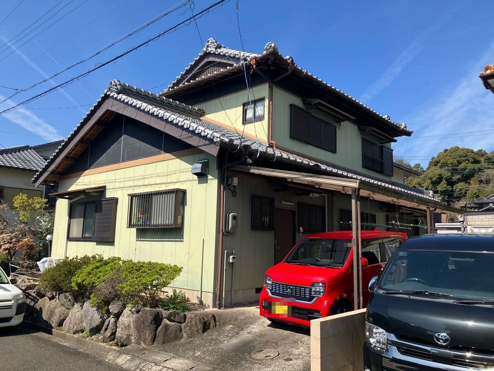 亀山市の外壁塗装をリペイント匠が施工した写真