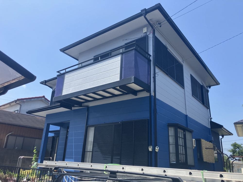 外壁_施工後 (1) 松阪市で外壁と屋根塗装をリペイント匠が施工した写真
