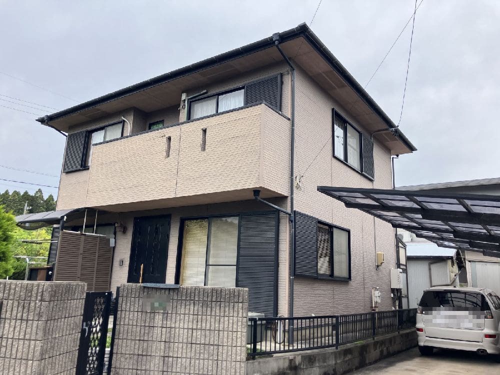 M様(津)施工前_外壁全体 (3) 津市の外壁塗装をリペイント匠が施工した写真