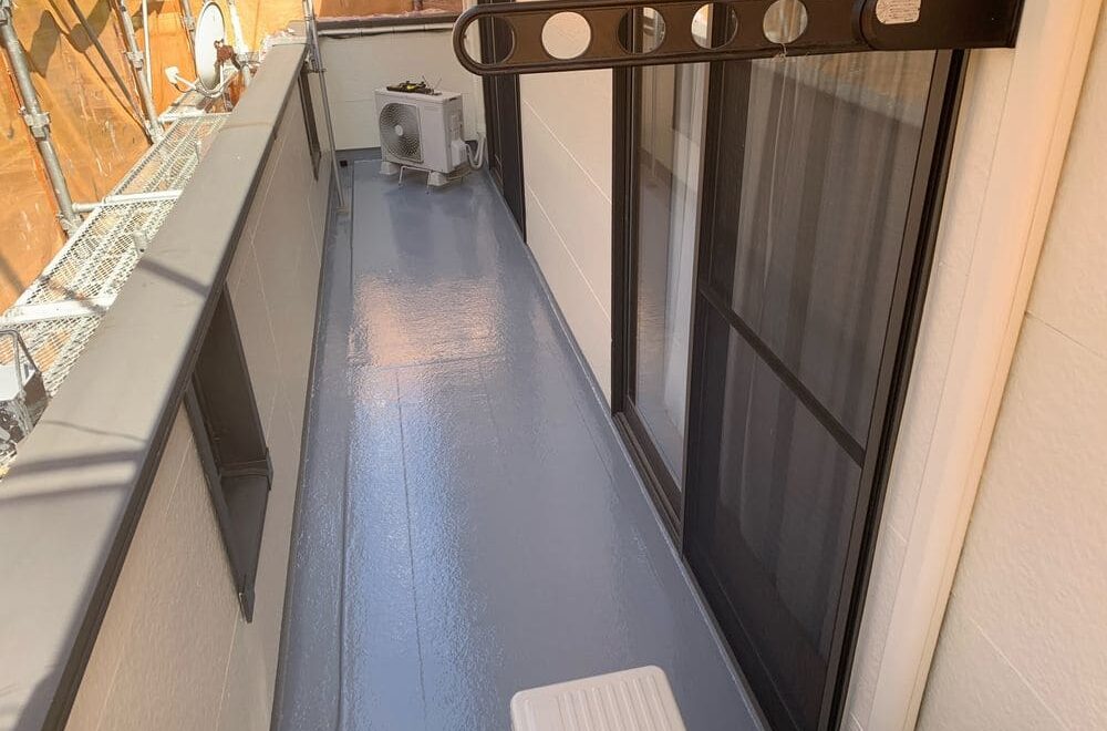 亀山市で外壁塗装、防水工事をリペイント匠が施工した写真