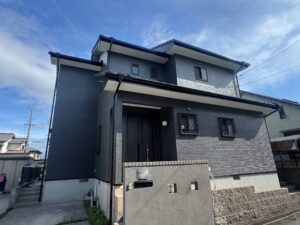 四日市市_U様_外壁全体①(施工後) 四日市市の外壁塗装をリペイント匠が施工した写真