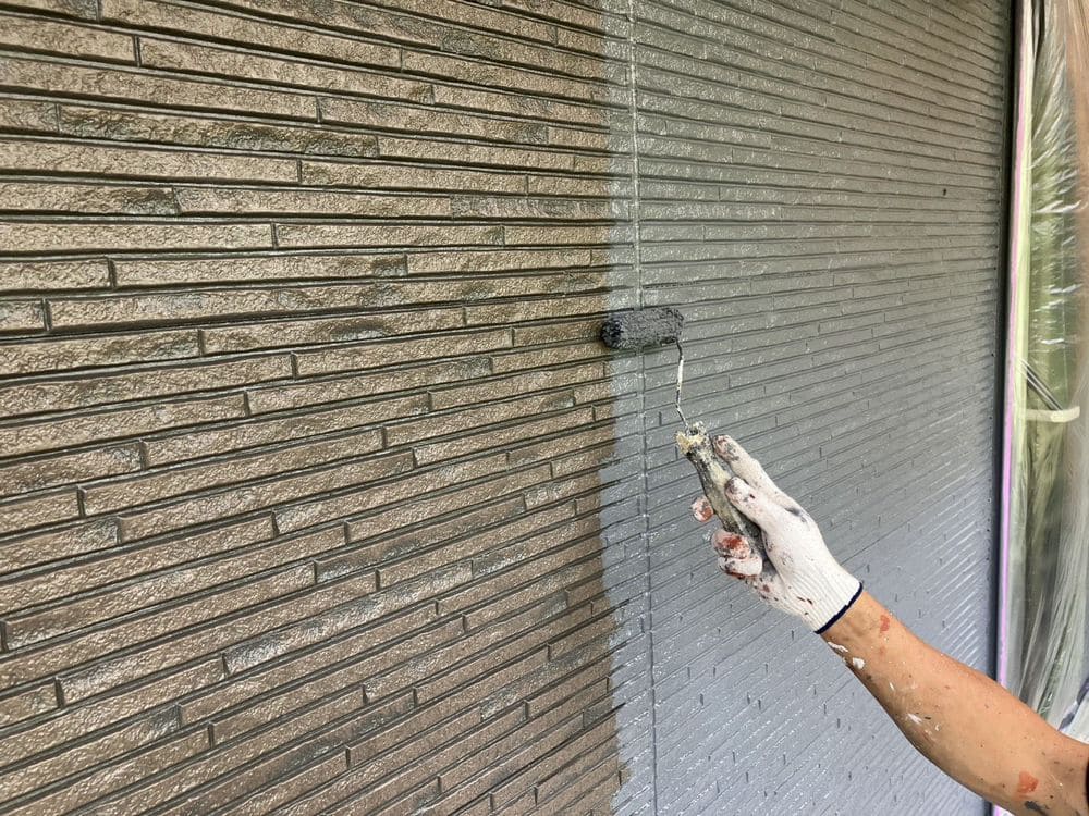鈴鹿市の外壁塗装、屋根塗装、防水工事をリペイント匠が施工した写真