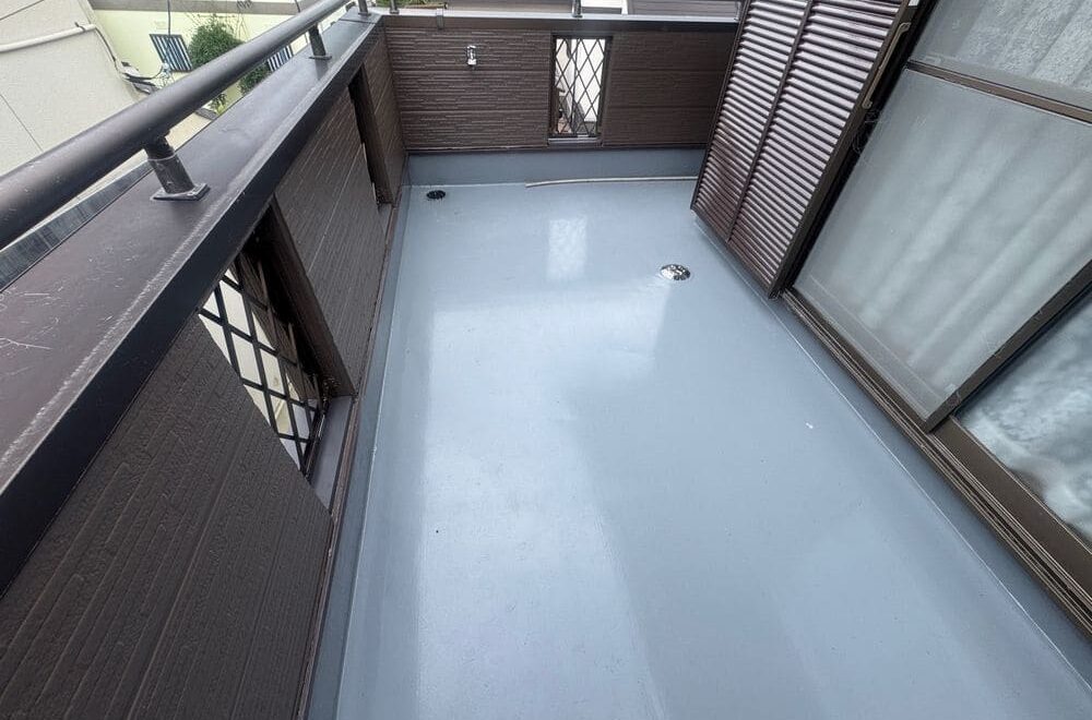 四日市市の防水工事をリペイント匠が施工した写真