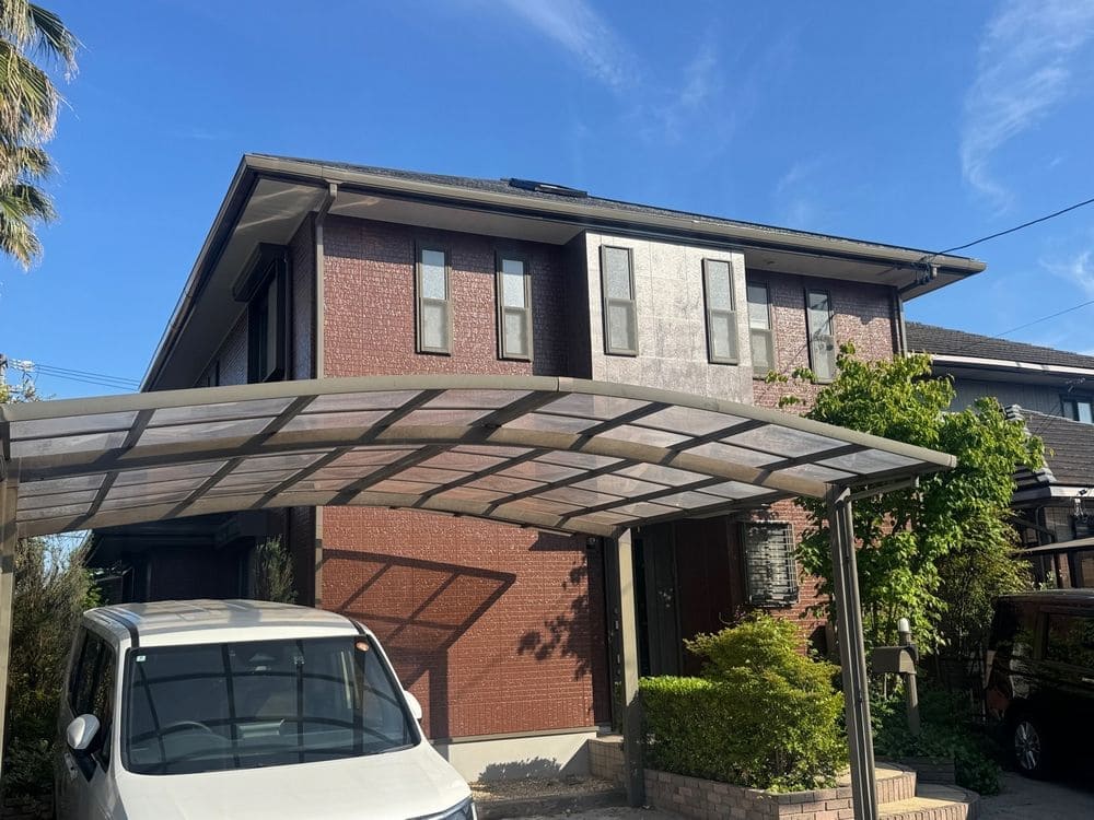 鈴鹿市_K様_施工後_外壁全体 鈴鹿市の外壁塗装、屋根塗装をリペイント匠が施工した写真