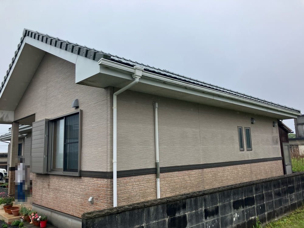 M様(志摩)施工前_外壁全体 志摩市の外壁塗装をリペイント匠が施工した写真