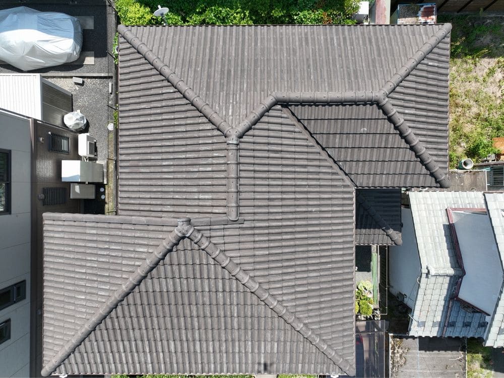 A様(名張市つつじが丘北)施工前 名張市の外壁塗装、屋根塗装をリペイント匠が施工した写真