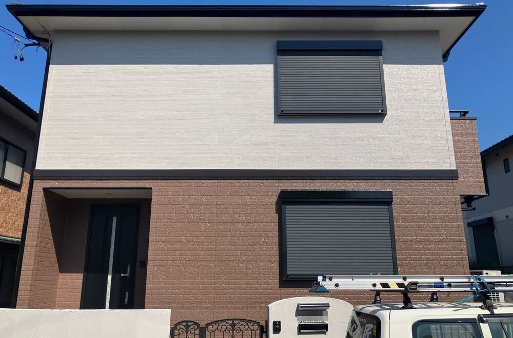 伊賀市の外壁塗装、屋根塗装をリペイント匠が施工した写真