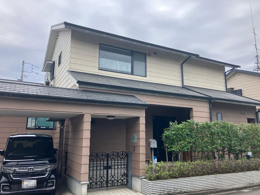 H様(津)施工前 津市の外壁塗装、屋根塗装をリペイント匠が施工した写真