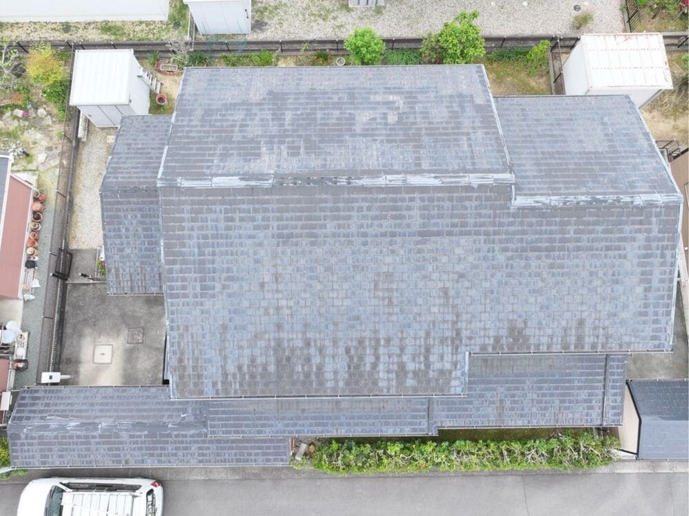 H様(津)施工前 (3) 津市の外壁塗装、屋根塗装をリペイント匠が施工した写真