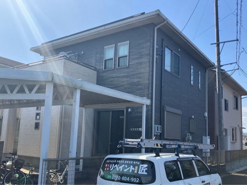亀山市 N様 施工前 (2) 亀山市の外壁塗装、屋根塗装、防水工事をリペイント匠が施工した写真
