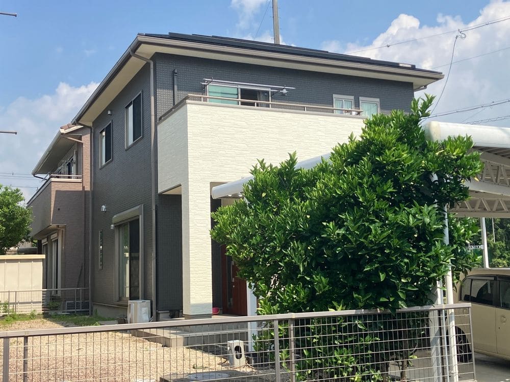 亀山市 N様 施工後 (2) 亀山市の外壁塗装、屋根塗装、防水工事をリペイント匠が施工した写真