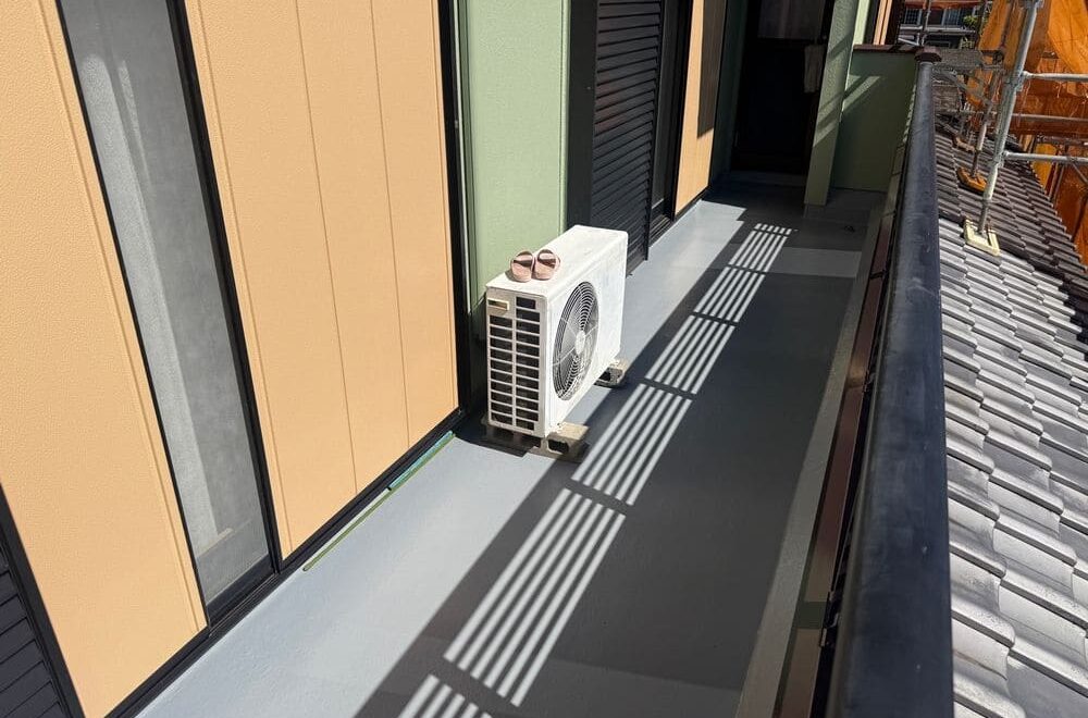 三重郡菰野町で外壁塗装、防水工事をリペイント匠が施工した写真