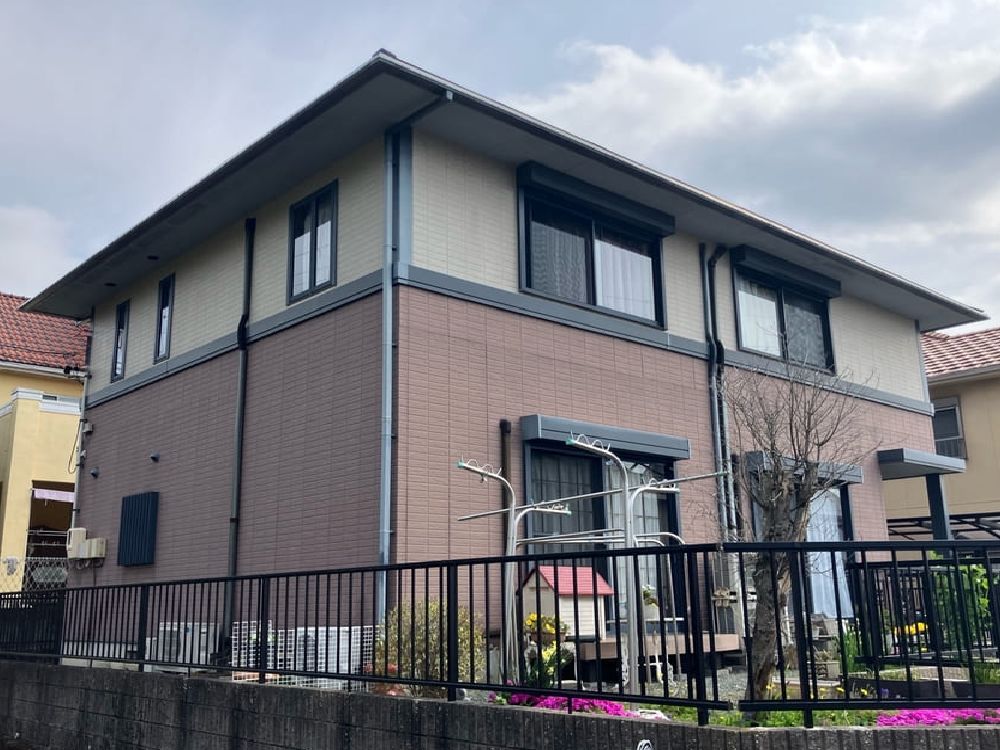 S様(津)施工前_外壁全体 (2) 津市の外壁塗装をリペイント匠が施工した写真