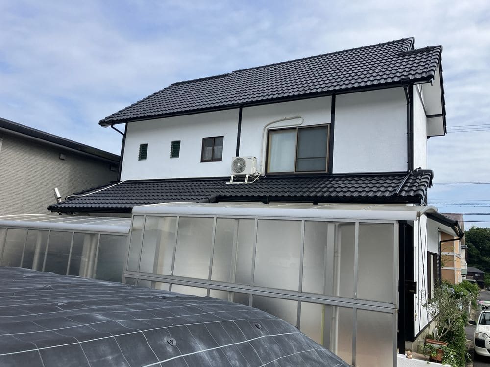 鈴鹿市の外壁塗装、屋根塗装をリペイント匠が施工した写真