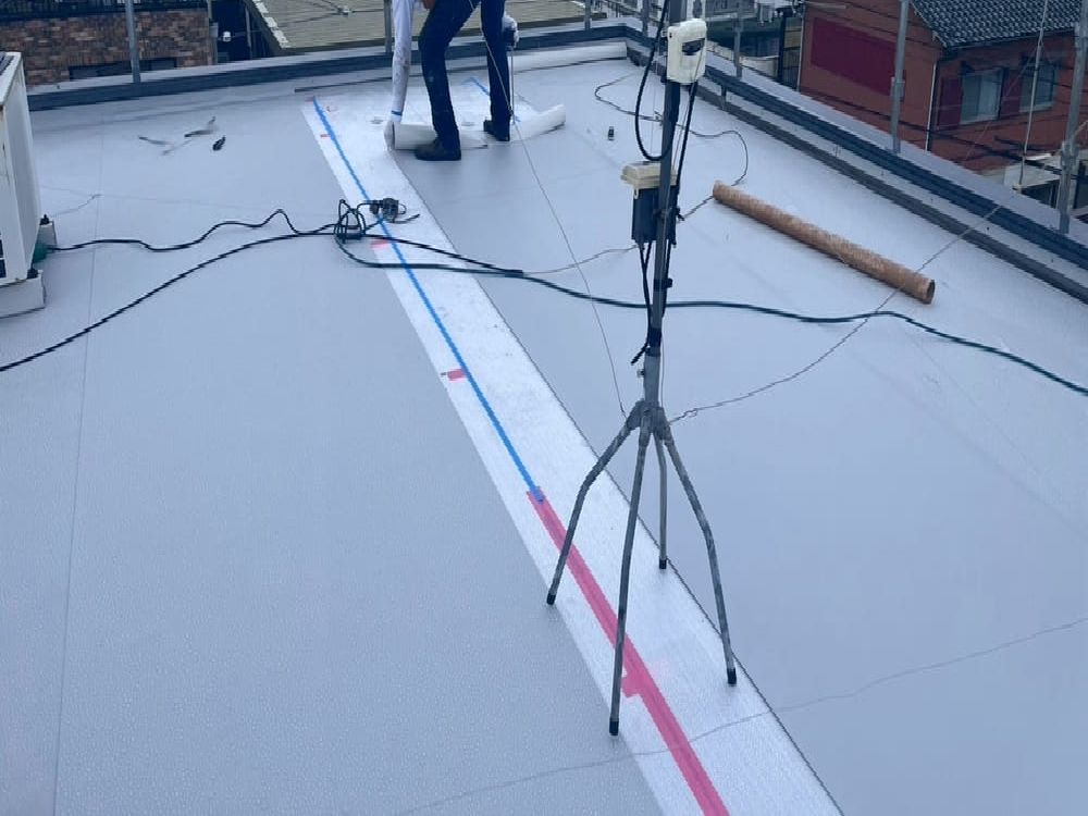 津市の外壁塗装・防水工事をリペイント匠が施工した写真