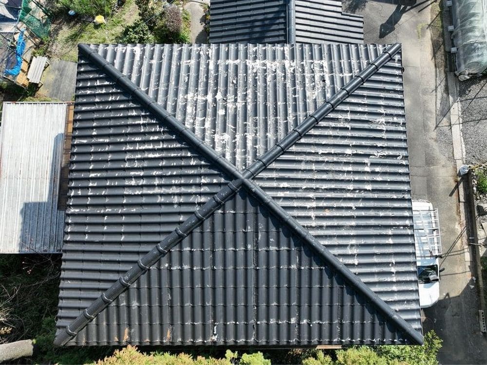 いなべ市の屋根工事をリペイント匠が施工した写真