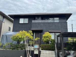 桑名市の外壁塗装をリペイント匠が施工した写真