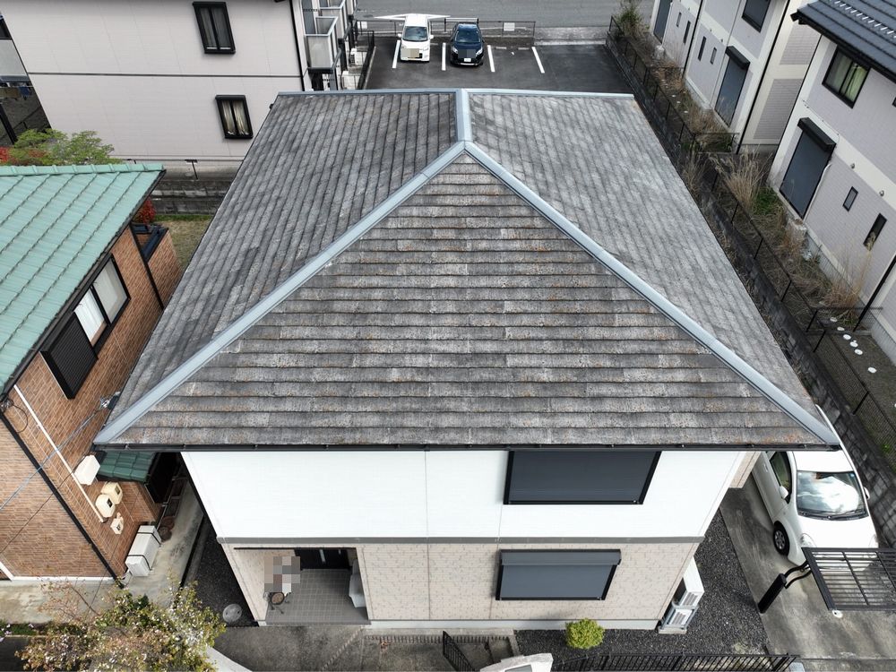 S様(伊賀市ゆめが丘)施工前 (5) 伊賀市の外壁塗装、屋根塗装をリペイント匠が施工した写真