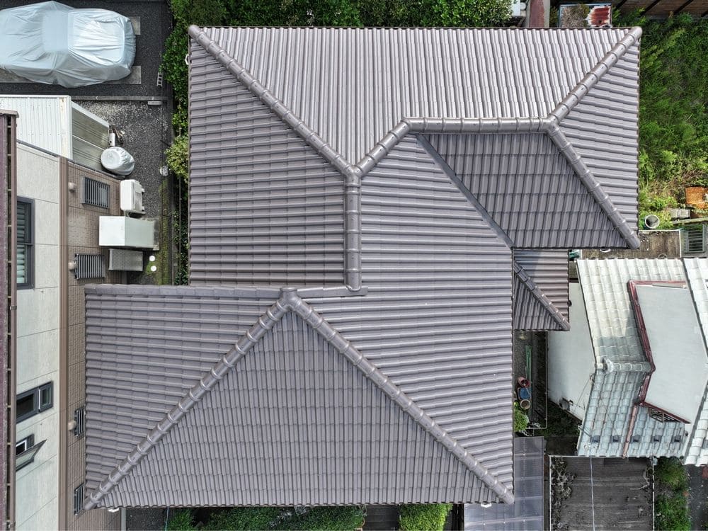 名張市の外壁塗装、屋根塗装をリペイント匠が施工した写真