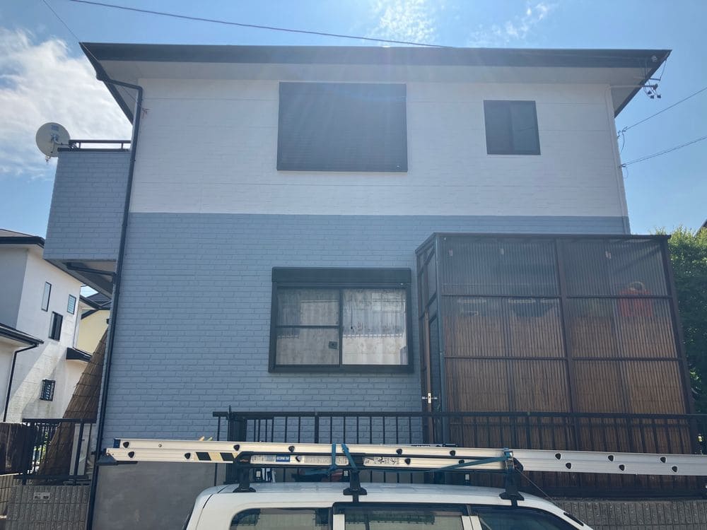 亀山市の外壁塗装、屋根塗装をリペイント匠が施工した写真