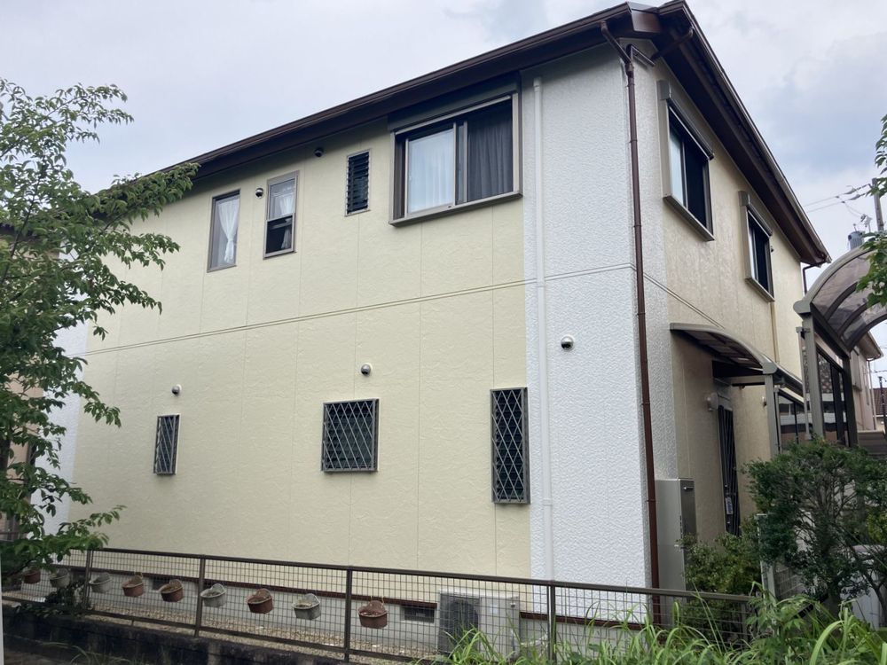 H様津市施工後_外壁全体 津市の外壁塗装、屋根塗装をリペイント匠が施工した写真