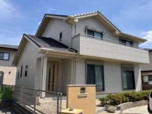 津市で外壁塗装、防水工事をリペイント匠が施工した写真